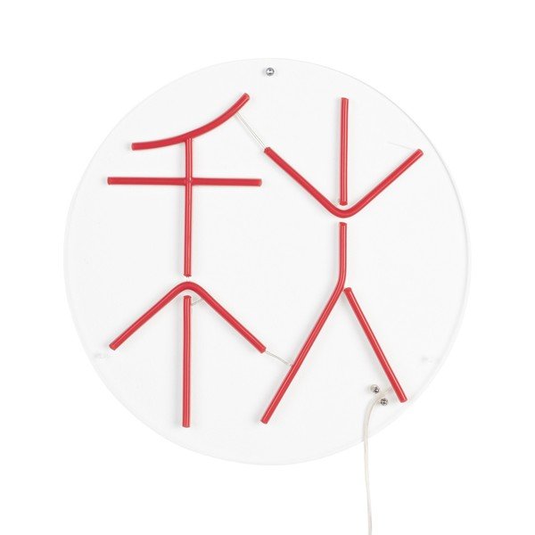 Червена LED неонова светлинна декорация Sya – Dutchbone