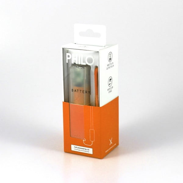Оранжева батерия за захранване с Easy loop - Philo