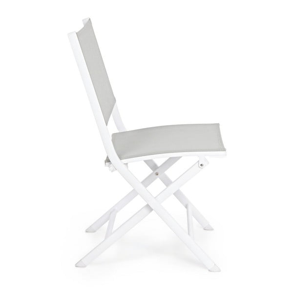 Бял градински стол метален Elin   – Bizzotto-image-3