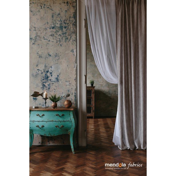 Бяла завеса 140x260 cm Michelle - Mendola Fabrics-image-4