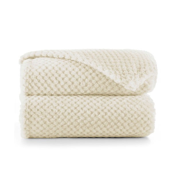 Бежово одеяло от микрофибър , 220 x 240 cm Henry - DecoKing-image-2