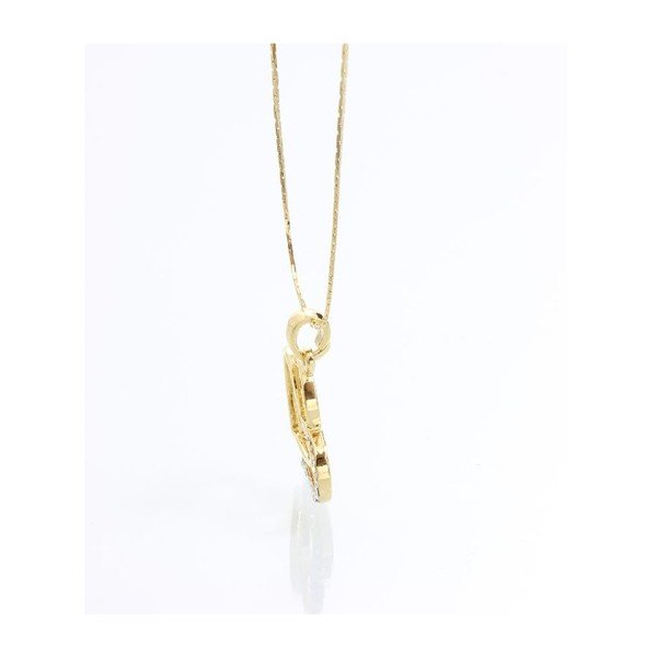 Колие с кристал Swarovski Elements Yasmine Two Hearts - Laura Bruni-image-1