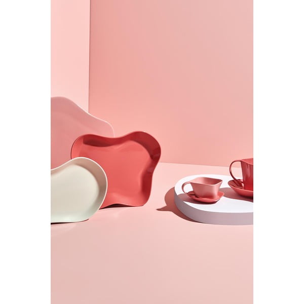 Розови чинии в комплект от 2 Lux - Kütahya Porselen-image-1