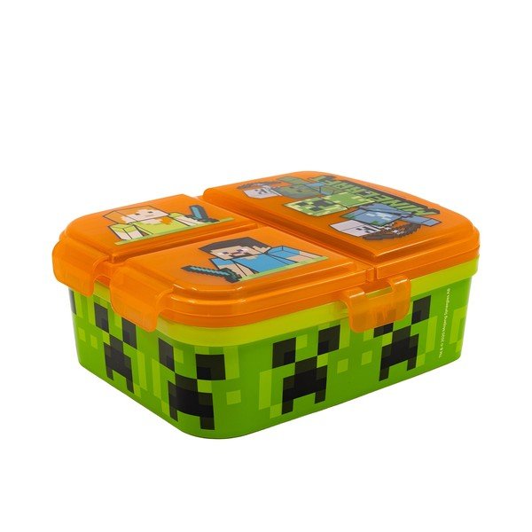 Оранжева пластмасова детска кутия за храна Minecraft – STOR-image-2