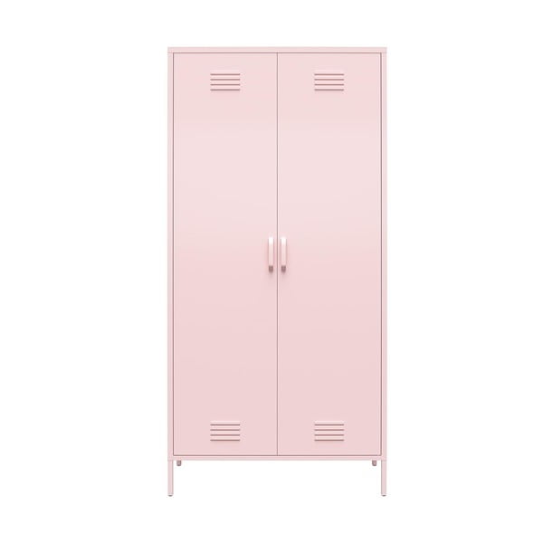 Розов метален гардероб 90x185 cm Cache - Novogratz