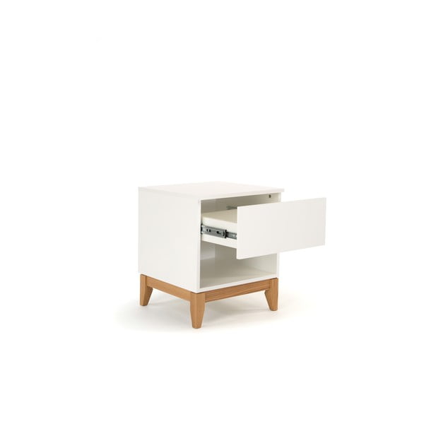 Бяла масичка за кафе Blanco - Woodman-image-4
