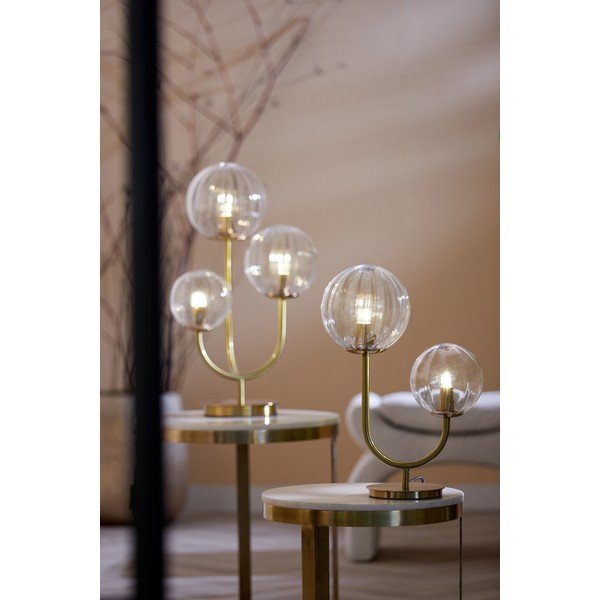 Настолна лампа в златист цвят (височина 43 cm) Magdala - Light & Living-image-1