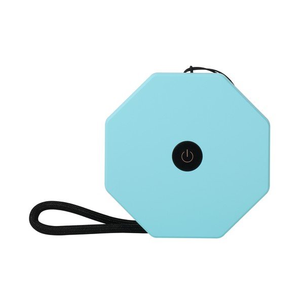 Бяла/тюркоазена преносима светлинна декорация с USB ø 8 cm Twist – Gingko