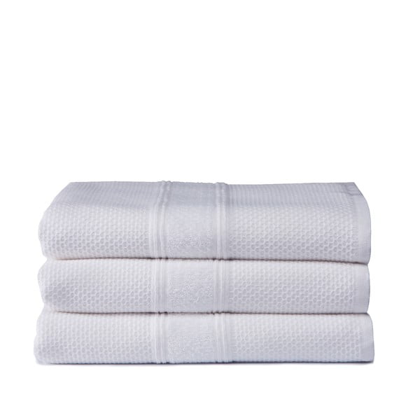 Set 3 ručníků Balance White, 60x110 cm