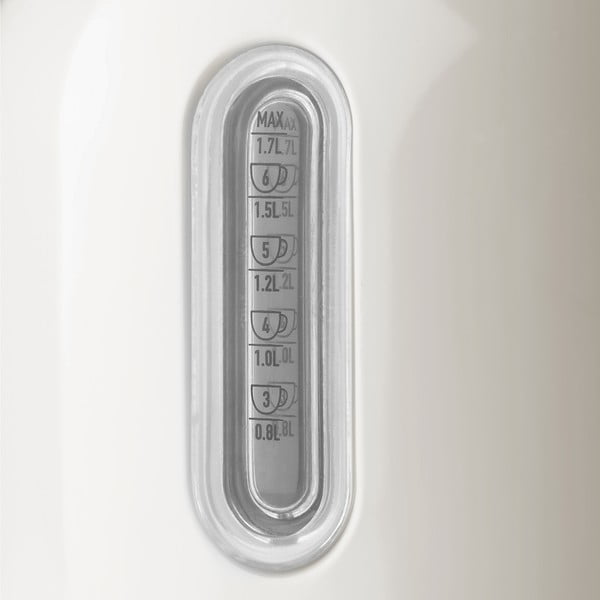 Бяла електрическа кана 1,7 l Heritage – Haden-image-3