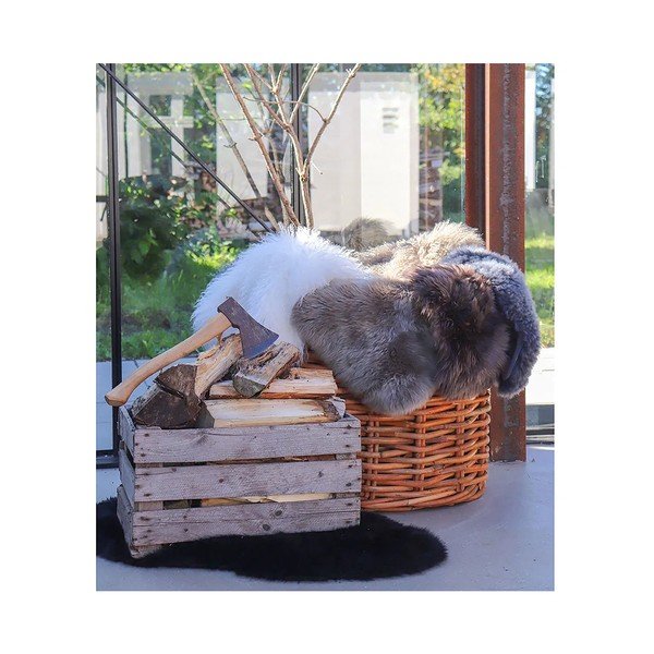 Hnědá ovčí kožešina House Nordic-image-2