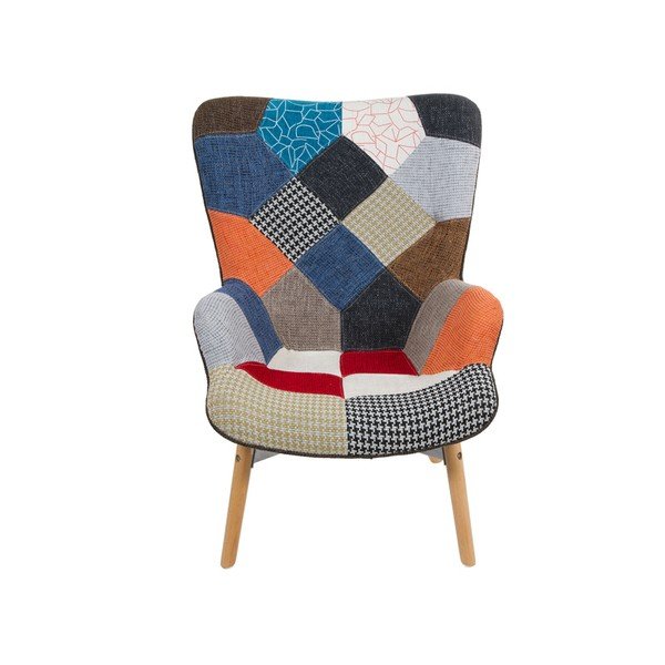 Barevné křeslo s podnožkou Santiago Pons Haya-image-2