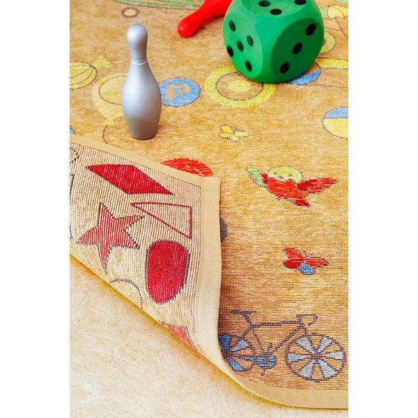 Кафяв двустранен детски килим , 160 x 230 cm Tähemaa - Narma-image-4