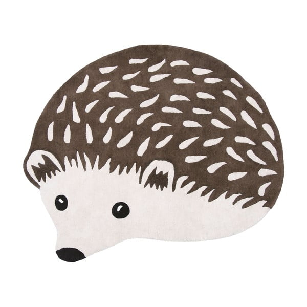 Кафяв детски килим 120x105 cm Hedgehog - Lilipinso