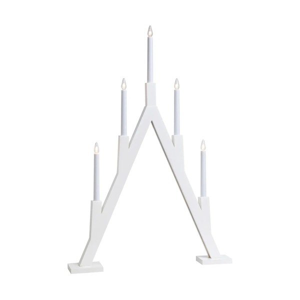 Бяла светлинна декорация с коледен мотив Bjurfors - Markslöjd