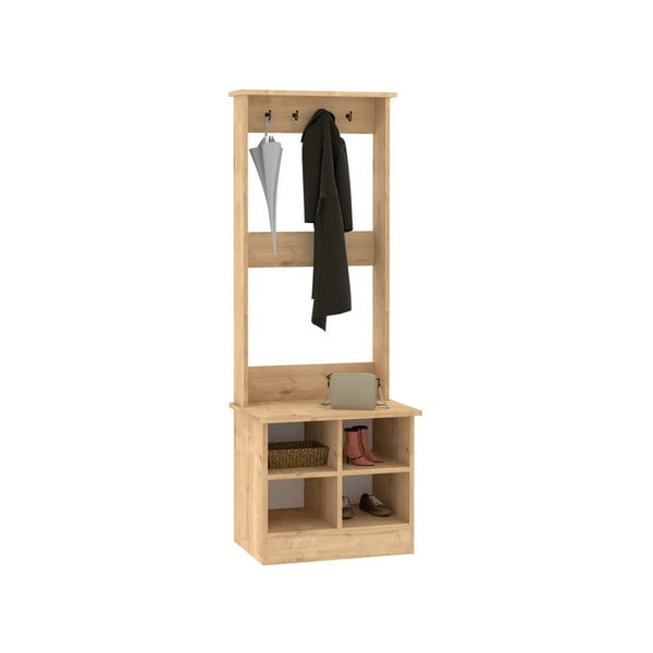 Комплект за коридор в естествен цвят Fasitano - Kalune Design-image-2