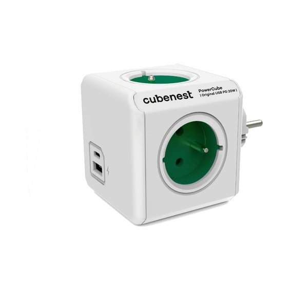 Извод за контакт 12 cm PowerCube Original USB – Cubenest