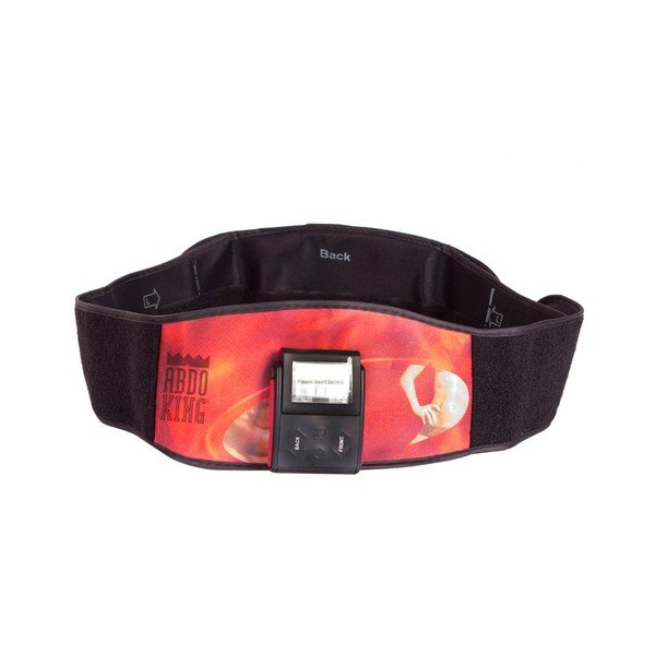 Червен колан за електростимулация Abdo King - InnovaGoods-image-4