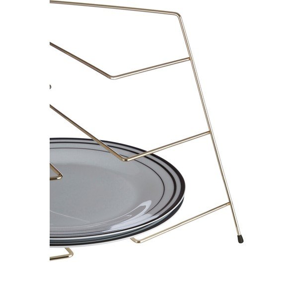 Метален допълнителен рафт в златист цвят 37x25 cm Rowan – Premier Housewares-image-3