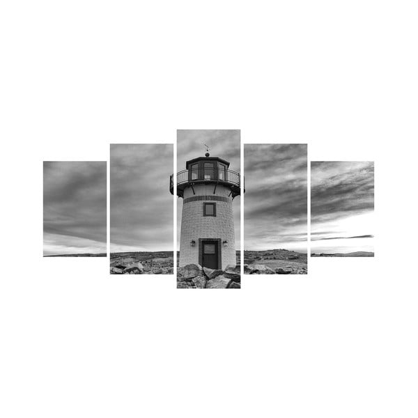 Vícedílný obraz Black&White no. 31, 100x50 cm