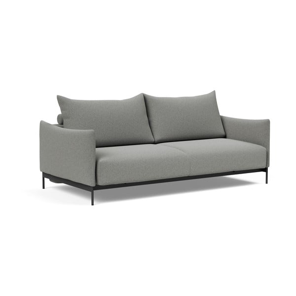 Светлосив разтегателен диван 230 cm Malloy wood - Innovation-image-2