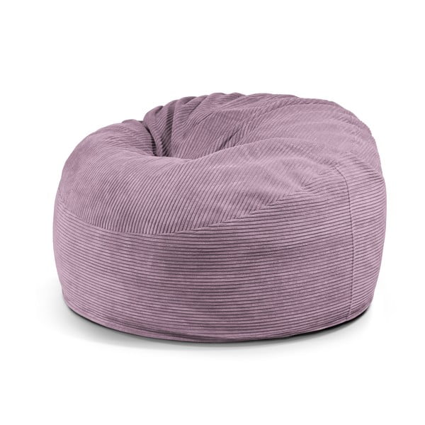 Лилав пуф от рипсено кадифе Om 110 – SLOWDOWN