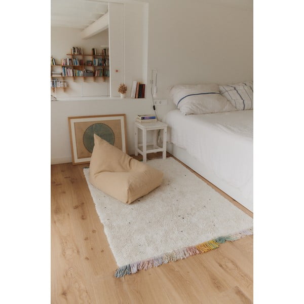 Светложълт детски пуф Cleo Light Honey – Lorena Canals-image-1