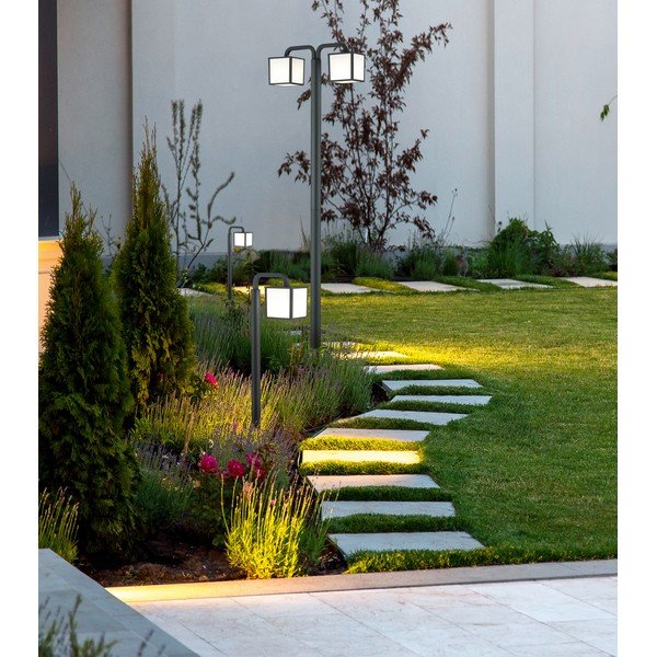 LED колонно външно осветително тяло (височина 200 cm) Cubango – Trio-image-3