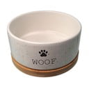 Керамична купа за куче ø 16 cm Dog Fantasy WOOF – Plaček Pet Products