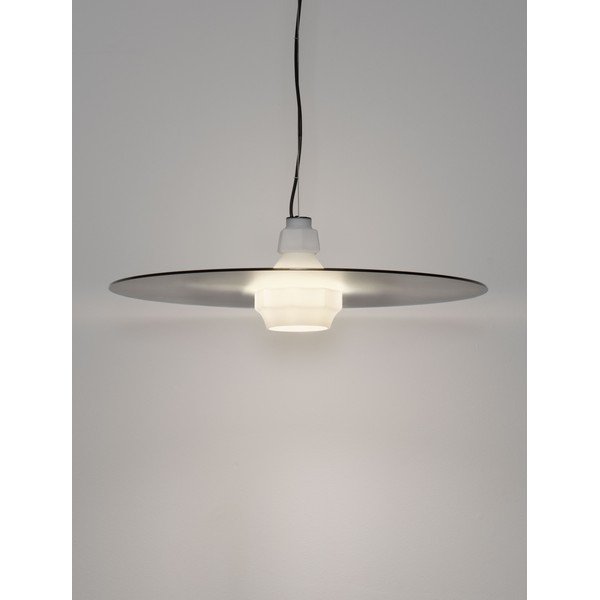 Матово черно стоманено висящо осветително тяло ø 60 cm Lora – Nova Luce-image-2