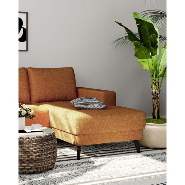 Оранжев ъглов диван (десен ъгъл) Fynn - Ghado-image-4