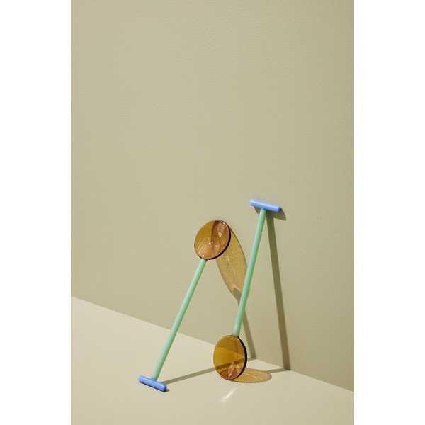 Стъклен прибори за сервиране на салата 2 бр. Crave – Hübsch-image-2