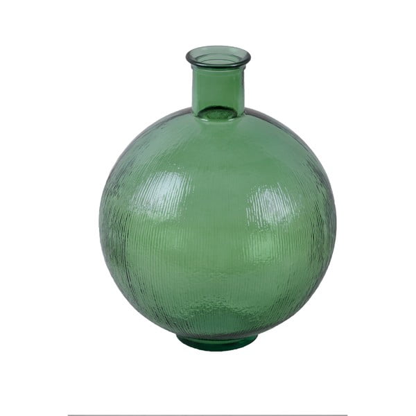 Зелена ваза от рециклирано стъкло Artemis, височина 42 cm - Ego Dekor