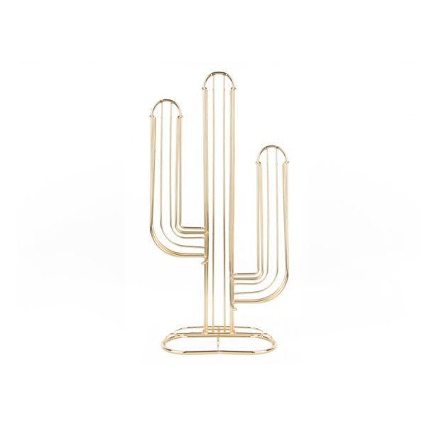 Стойка за 48 капсули за кафе в златисто Настоящето Cactus - PT LIVING-image-1