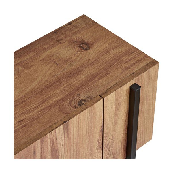 Маса за телевизор от декор от бор в естествен цвят 180x45x30 cm Nexus – Kalune Design-image-4