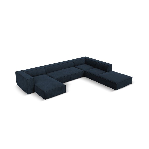Тъмносин ъглов диван (десен ъгъл) Madame - Windsor & Co Sofas-image-2