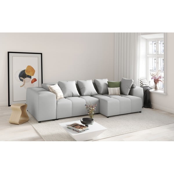 Сива възглавница за модулен диван Rome - Cosmopolitan Design-image-4