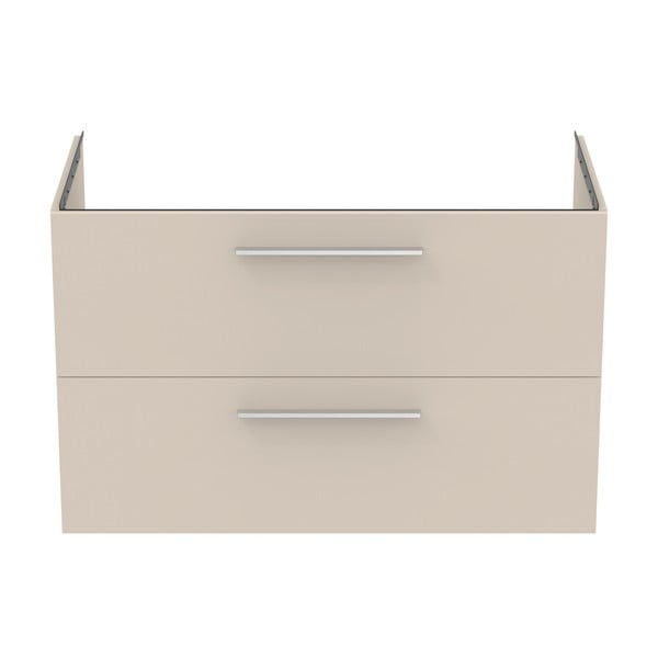 Кремав стенен шкаф за мивка 100x63 cm i.Life B – Ideal Standard-image-2