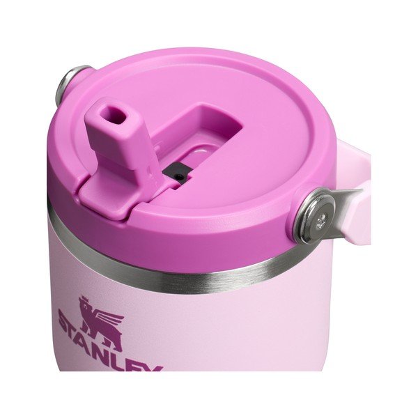 Розов термос от неръждаема стомана 600 ml IceFlow™ Flip Straw 2.0 Cherry Blossom – Stanley-image-2