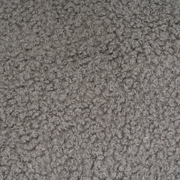 Сиво одеяло от шерпа 130x160 cm Sherpa Bouclé – Casa Selección-image-3