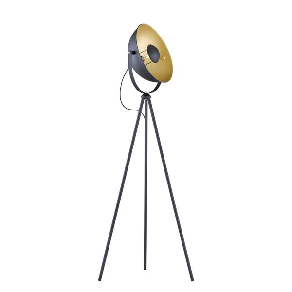 Тъмносива метална подова лампа, височина 160 cm - Trio Chewy