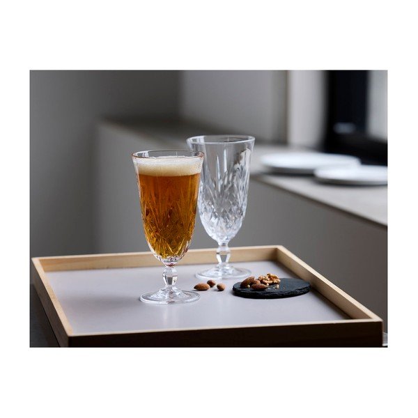 Кристални
 чаши в комплект 4 бр. за бира 400 ml Melodia – Lyngby Glas-image-1