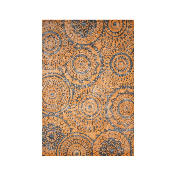 Vlněný koberec Ontario, 160x230 cm, oranžový