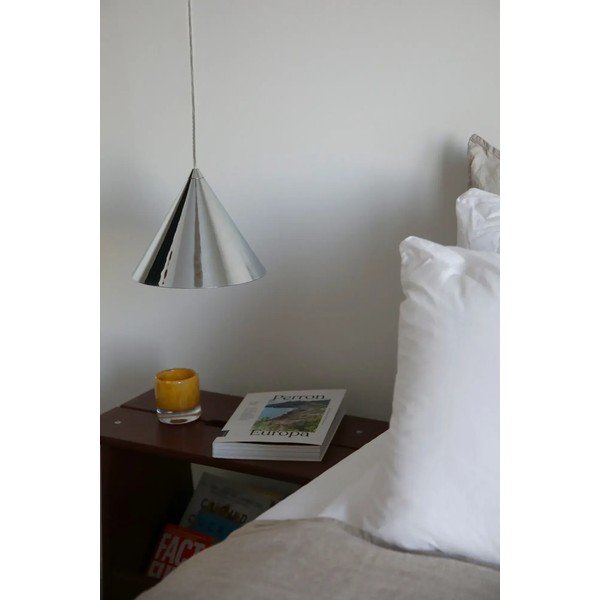 Метално висящо осветително тяло в сребрист цвят с метален абажур ø 19 cm Tip – Markslöjd-image-2