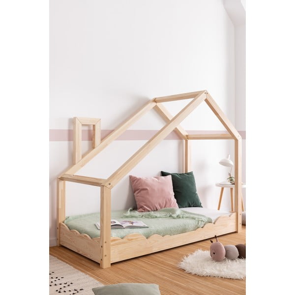 Детско легло от борова дървесина Luna Drom, 90 x 200 cm - Adeko-image-3