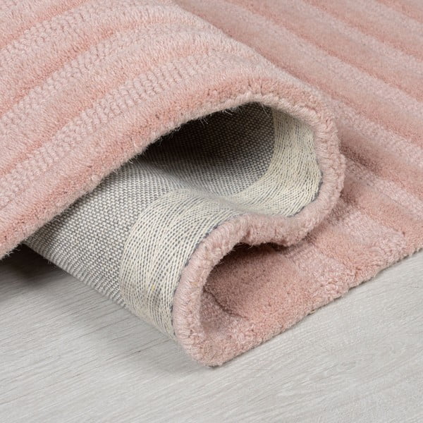 Розов вълнен килим , 120 x 170 cm Zen Garden - Flair Rugs-image-3