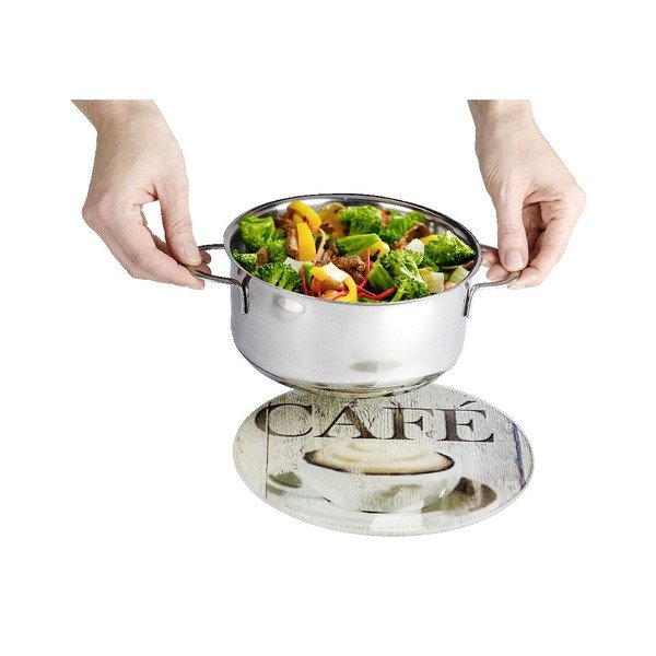 Подложка за стъклен съд , ø 20 cm Café - Wenko-image-2