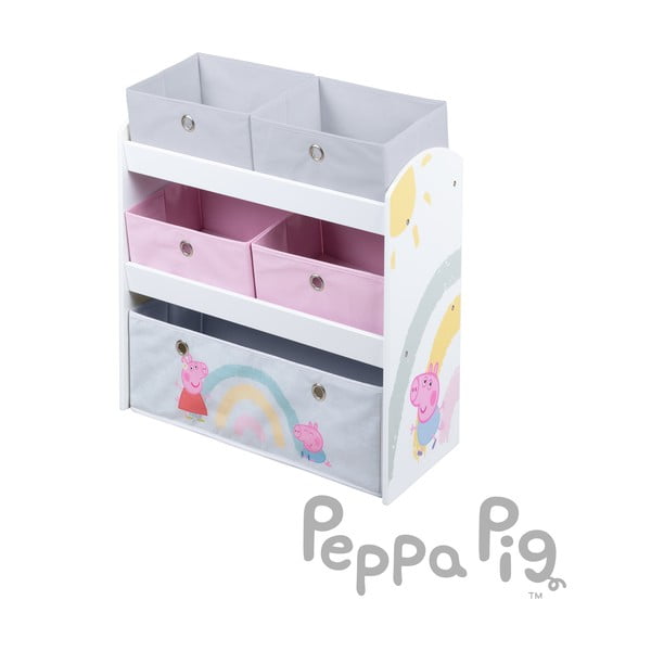 Органайзер за детски играчки  63.5x29.5x67 cm Peppa Pig – Roba-image-1