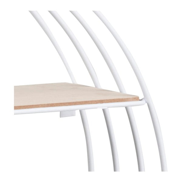 Бял етажерка от масивна дървесина Pavlovnia Darkenberg - Actona-image-3