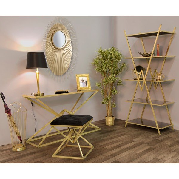Стойка за чадър в златисто, височина 68,5 cm Glam - Mauro Ferretti-image-1